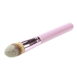 Pink Soft Synthetic Large Cosmetic Blending Foundation Makeup Brush