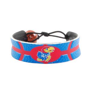 Kansas Jayhawks Game Wear Team Color Basketball Bracelet