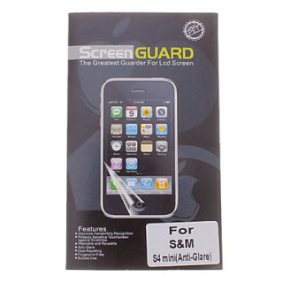 Professional Matte Anti Glare LCD Screen Guard Protector for Samsung Galaxy S4 Mini i9190/i9195/i9192/i9198