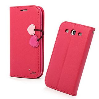 Cherry Style PU Leather Full Body Case for Samsung Galaxy S3 I9300 (Assorted Colors)