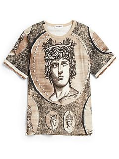 Dolce & Gabbana Boys Julius Caesar Tee   Beige