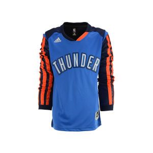 Oklahoma City Thunder adidas NBA Youth Impact Long Sleeve Shooter