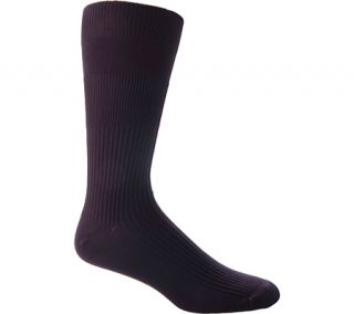Mens Florsheim No Elastic W7306U6 (12 pairs)   Navy Cotton Blend Socks