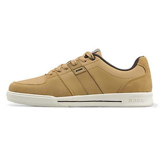Leather Mens Athletic Fashion Sneakers with Lace up