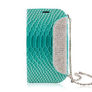 Zircon Ornament PU Leather Full Body Case for Samsung Galaxy S3 I9300(Assorted Color)