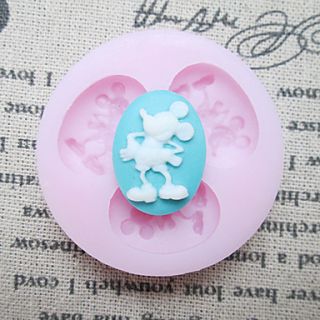 Three Holes Mouse Silicone Mold Fondant Molds Sugar Craft Tools Resin flowers Mould Molds For Cakes