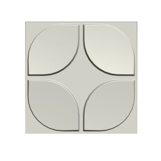 3d Contemporary Wall Panels Flower Design (set Of 10) (Off WhiteIncludes 10 Pieces of Wall PanelsInstallation Guide1. Clean the Surface you are installing the panels on 2. Plan your design. Measure and marks vertically and horizontally the area of insta
