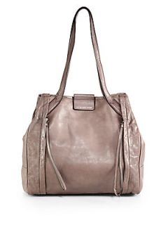 Marc by Marc Jacobs Moto Leather Tote   Washed Grey