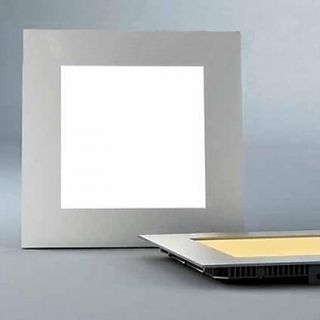 LED Panel Light, 15 Light, Modern Ultrathin Square Aluminum PC Casting