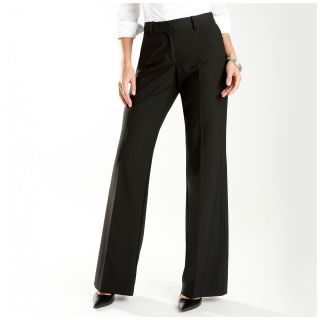 Worthington Dress Pants, Modern Fit Angle Pocket, Black, Womens