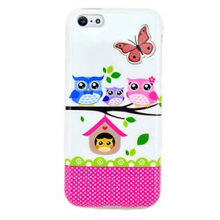 Owls Family Soft TPU case for iphone 5C