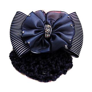 Fabric Wedding/Special Occation/Casual Bun Hairnet With Rhinestones(More Colors)