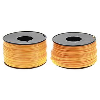 Reprapper 3D Printer Consumables Orange Color (Optional Wire Diameter and Material) 1 Piece