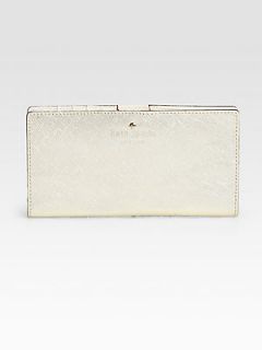Kate Spade New York Mikas Pond Stacey Bi Fold Wallet   Gold