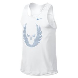 Nike Oregon Project Mens Sleeveless Shirt   White