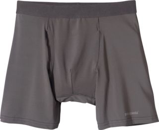 Mens Patagonia Capilene® 1 Stretch Boxer Briefs   Narwhal Grey Baselayers