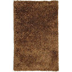 Hand woven Brown Area Rug (5 X 7 6)