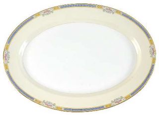 Meito Hampton, The (F & B Japan) 16 Oval Serving Platter, Fine China Dinnerware