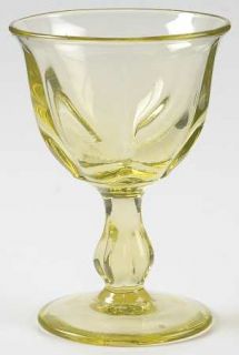 Tiffin Franciscan Canterbury Citron Liquor Cocktail   Stem #115,   Citron (Yello