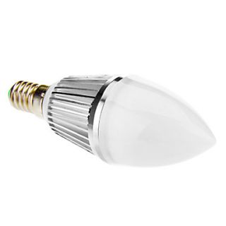 E14 8W 16x5630SMD 650LM 5500 6500K Cool White Light LED Candle Bulb (210 240V)
