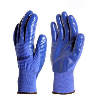 Blue Anti skidding Outdoor Winter Full Finger Gloves