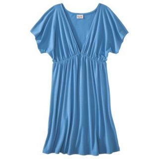Mossimo Supply Co. Juniors Kimono Dress   Brilliant Blue XS(1)