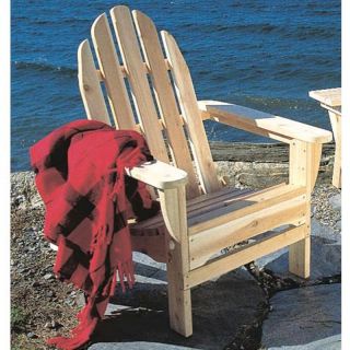 Rustic Natural Cedar Furniture Folding Adirondack Chair Multicolor   404