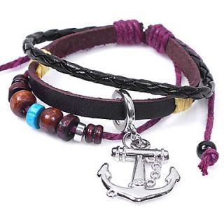 Shining Infinity Style Vintage Pirates Of The Caribbean Anchor Bracelet (Screen Color)