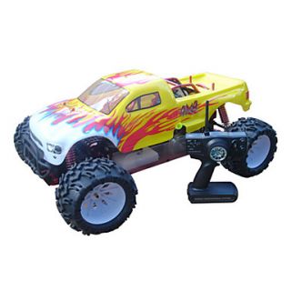 1/5 4WD Gas Powered Ready To Run Monster RC Truck (Yellow)