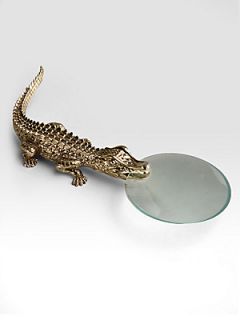 LObjet Crocodile Magnifying Glass   No Color