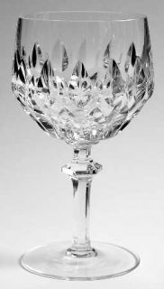 Gorham La Scala Claret Wine   Vertical Cut, Knob/Multisided Stem