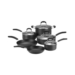 Cooks 10 pc. Classic Dishwasher Safe Hard Anodized Nonstick Cookware Set