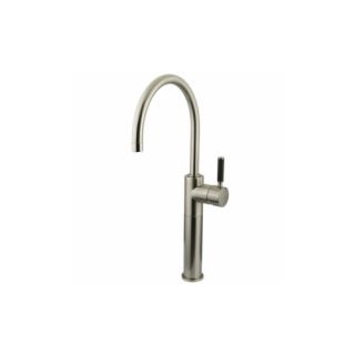Elements of Design EFS8038DKL Nu Vogue Single Handle Vessel Sink Faucet