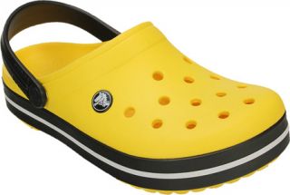 Crocs Crocband   Yellow/Black Casual Shoes