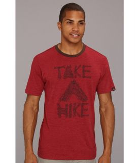 Prana Take A Hike S/S Tee Mens T Shirt (Red)