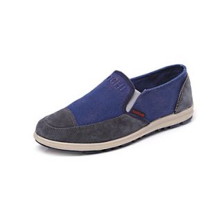 Denim Mens Flat Heel Comfort Loafers Shoes(More Color)