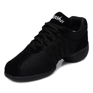 Womens Fabric Lace up Modern Ballroom Dance Shoes Dance Sneakers (More Colors)