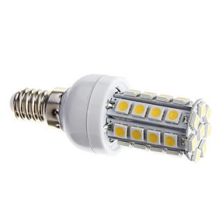 Dimmable E14 5W 36xSMD 5050 480LM 3000 3500K Warm White Light LED Corn Bulb(AC 110 130V)