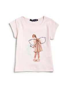 Lili Gaufrette Toddlers & Little Girls Pink Fairy Tee   Pink