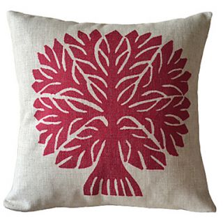 Trees Cotton Decorative Pillow Cover