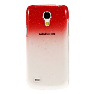 Raindrop Transparent Pattern Protective Plastic Hard Back Case for Samsung Galaxy S4 Mini I9190
