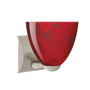 Besa Lighting BEL 1WZ 7572MA SN Sasha II Wall Sconce