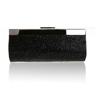 ONDY NewLong Section Diamond Evening Bag (Black)