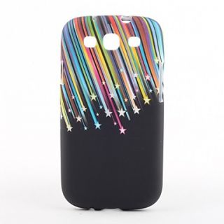 Colorful Stars and Rainbow Pattern TPU Case for Samsung Galaxy S3 I9300 (Multi Color)