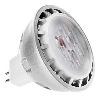 YOKON GU5.3 4W 3x3030SMD 230LM 3000K Warm White Light LED Spot Bulb (AC12V)