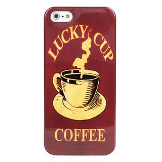 Lucky Cup Coffee Hard Case for iPhone 5/5S