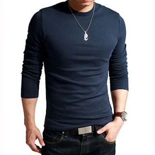 Elastic Slim Long Sleeve T shirt