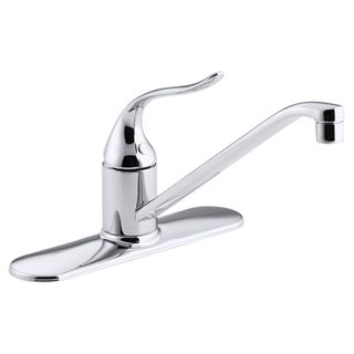 Kohler Coralais Single control Kitchen Sink Faucet With 10 inch Swing Spout And Ground Joints