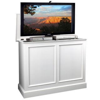 TVLIFTCABINET, Inc Carousel 49 TV Stand AT006196 Finish White