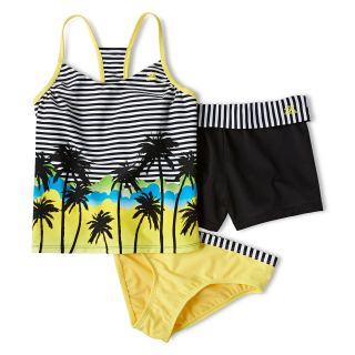 Zeroxposur 3 pc. Swimsuit   Girls 6 16 and Plus, Sunshine, Girls